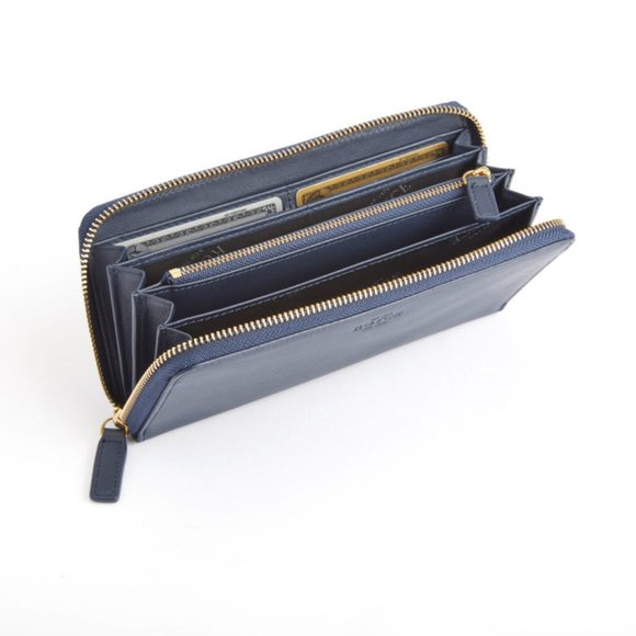 ROYCE LEATHER - RFID BLOCKING CONTINENTAL WALLET - Picture 1 of 5